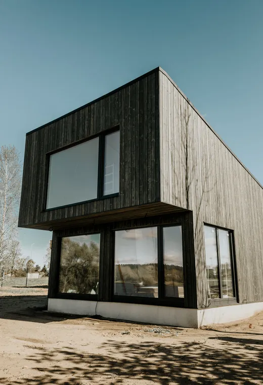 Maison écologique en bois
